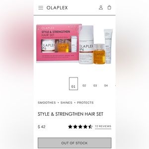 Brand new. Out of stock on Olaplex website and Sephora.